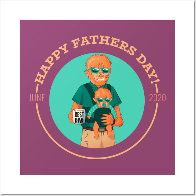 Best Dad-Father's day Wall Art by BaronBoutiquesStore